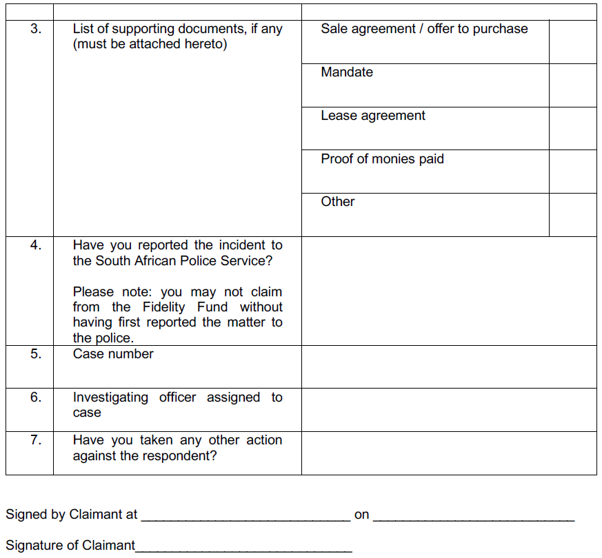 Proc47 17. Claims from Fidelity Fund ii